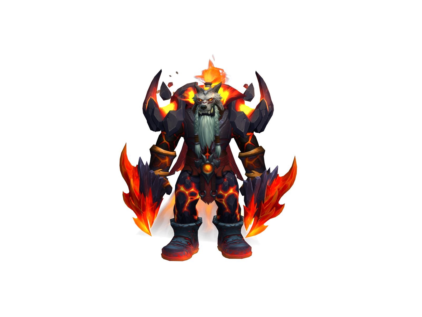 Gorgonash 3D character render