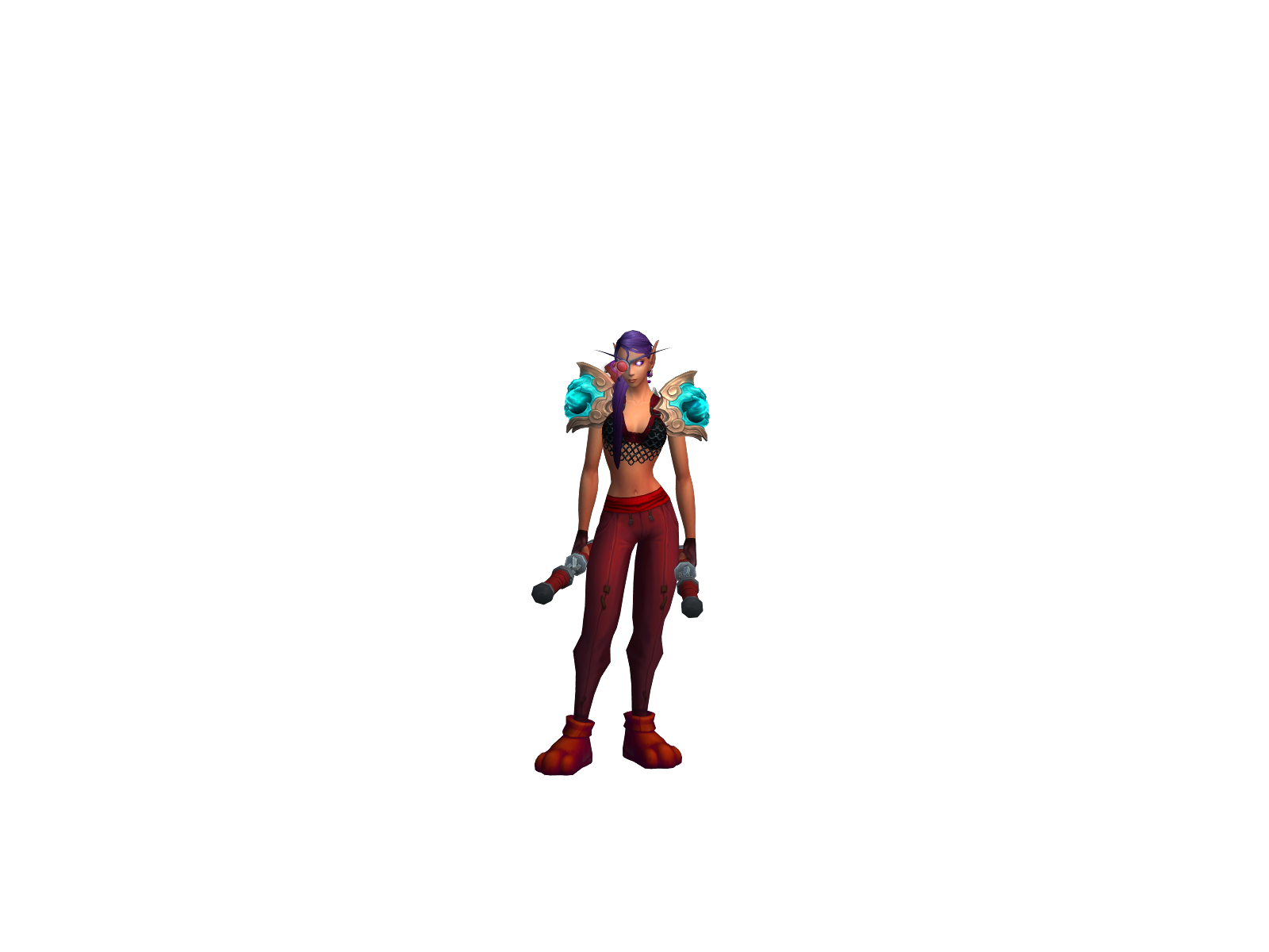 Irelia 3D character render