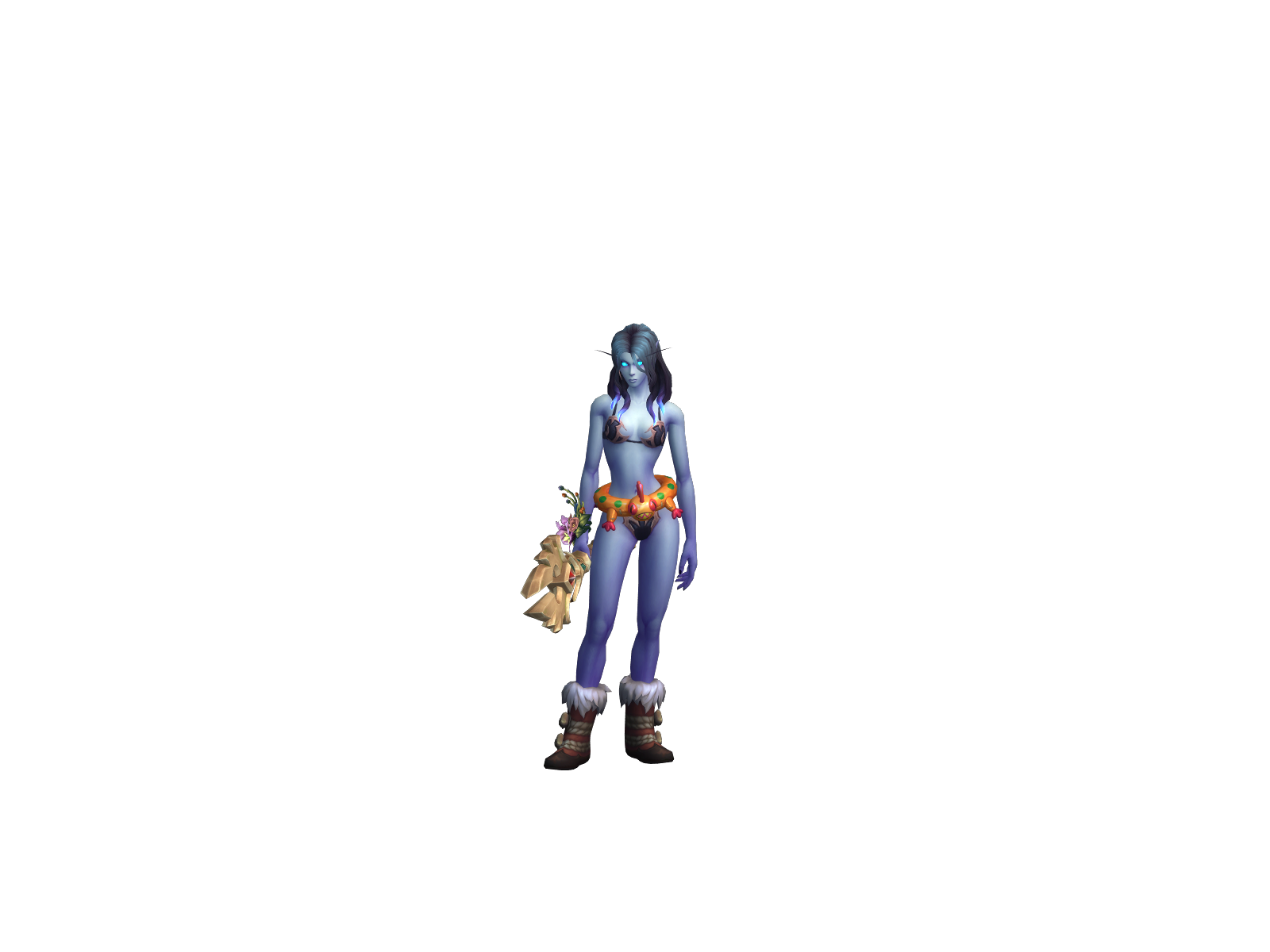 Tentreesdeep 3D character render