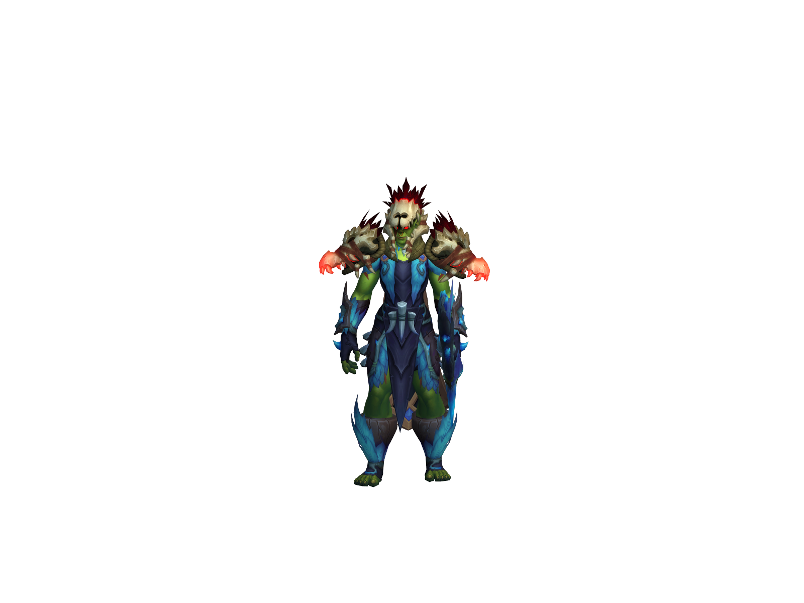 Gyozomroka 3D character render