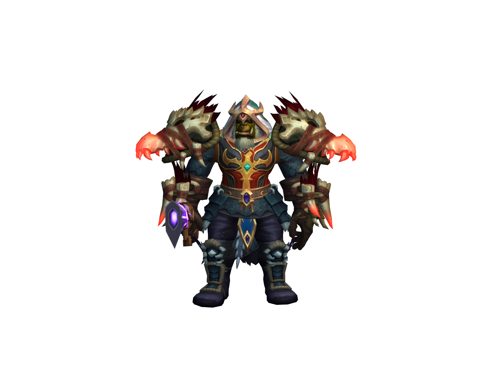 Unkleruckus 3D character render