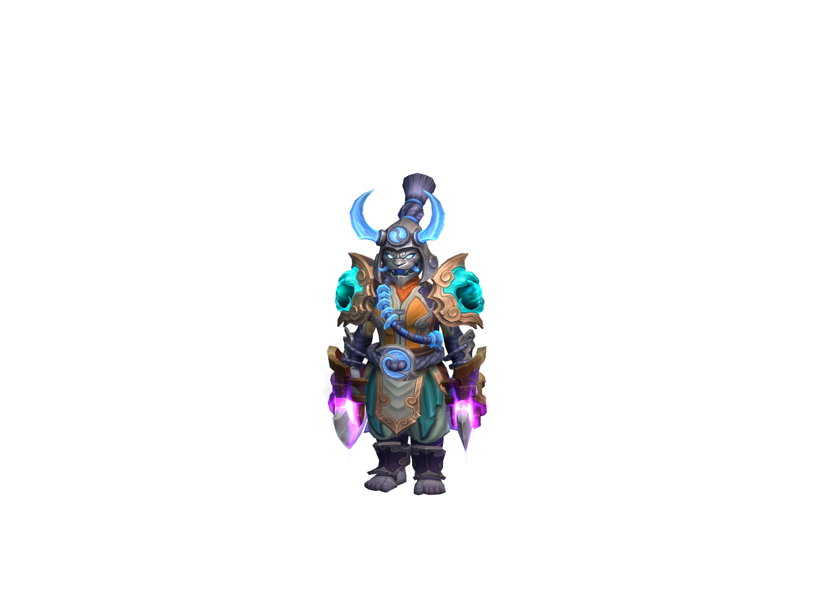 Chachii 3D character render