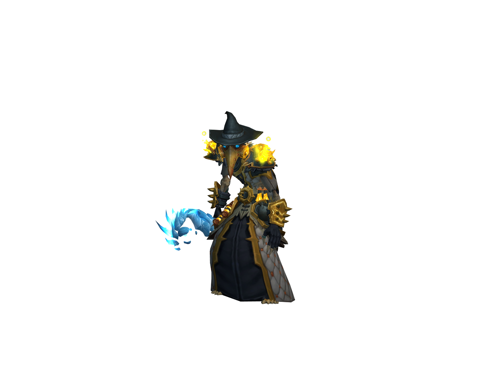 Frozie 3D character render