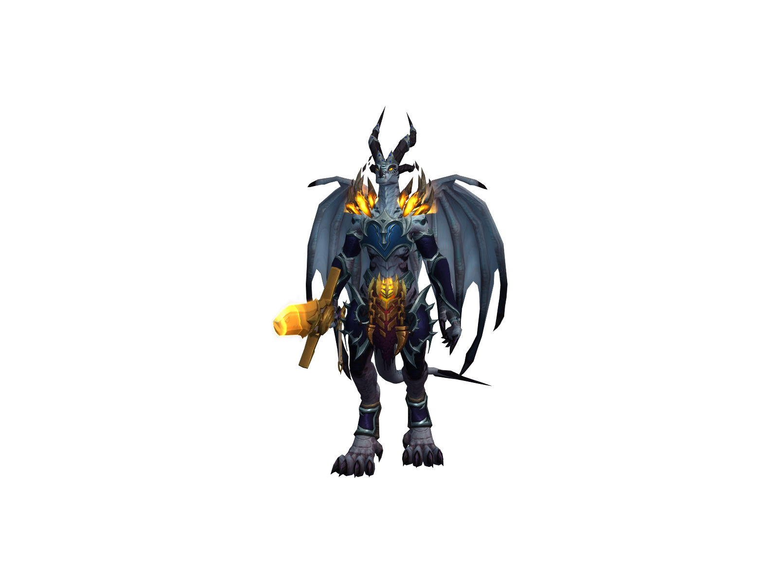 Drakgawd 3D character render