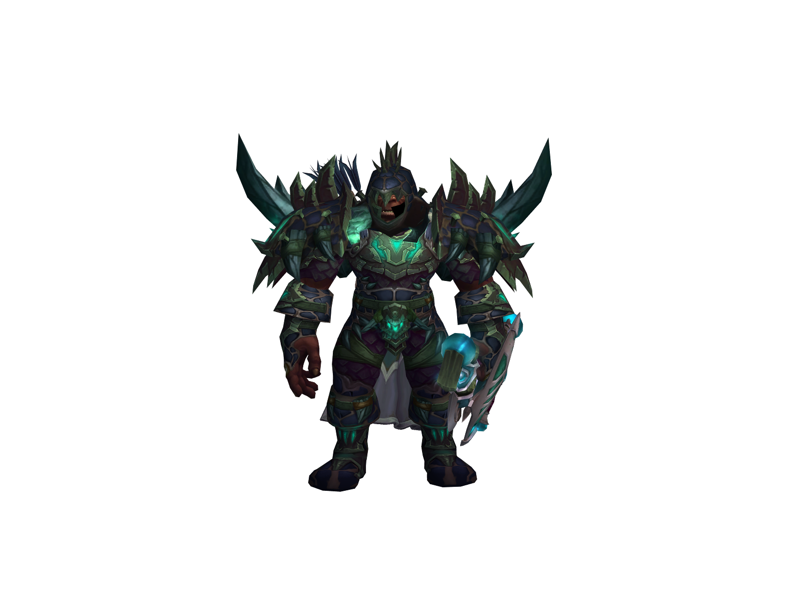 Tarmak 3D character render