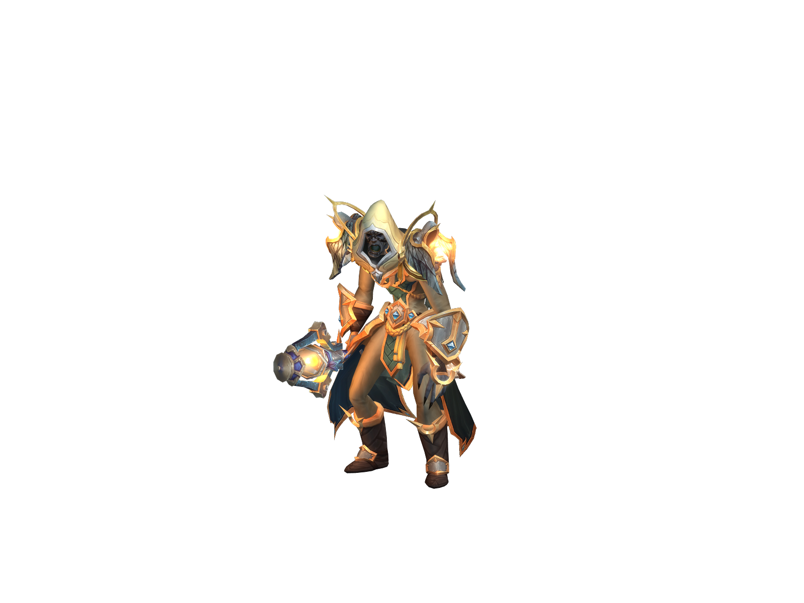 Nikelbak 3D character render