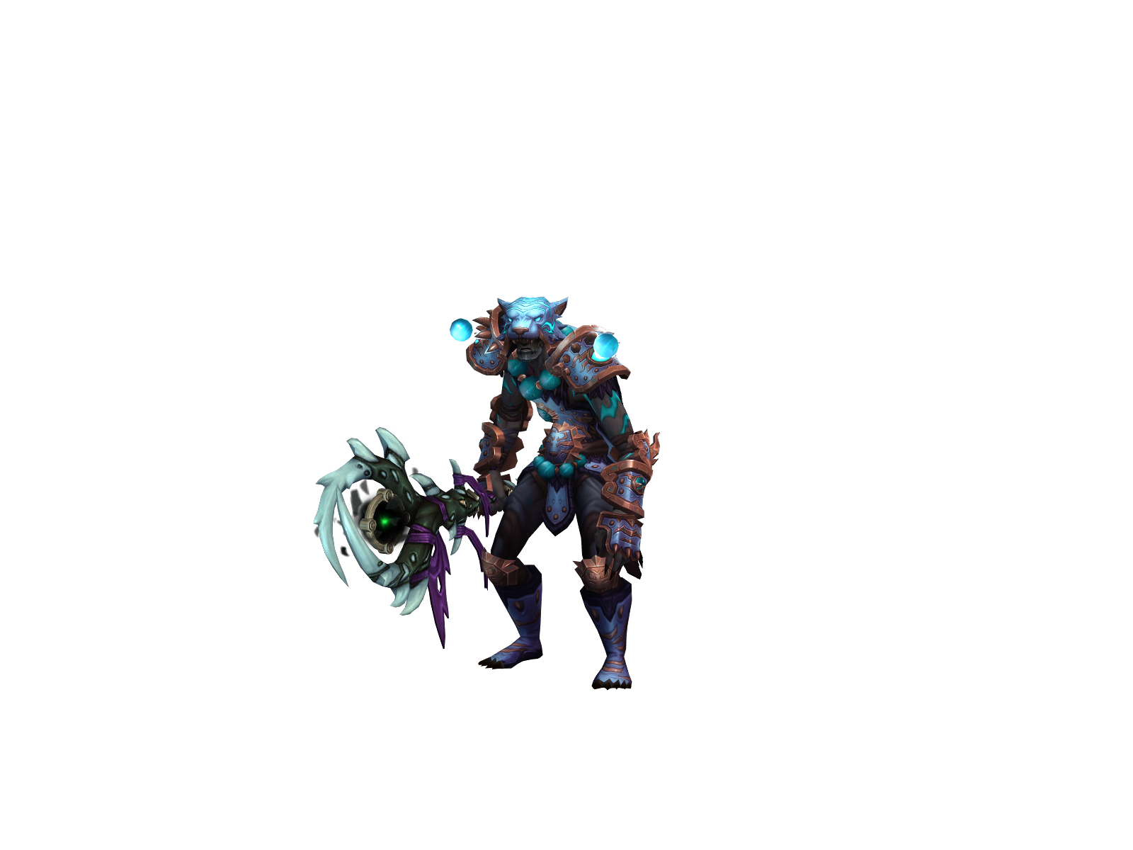 Mistbornn 3D character render