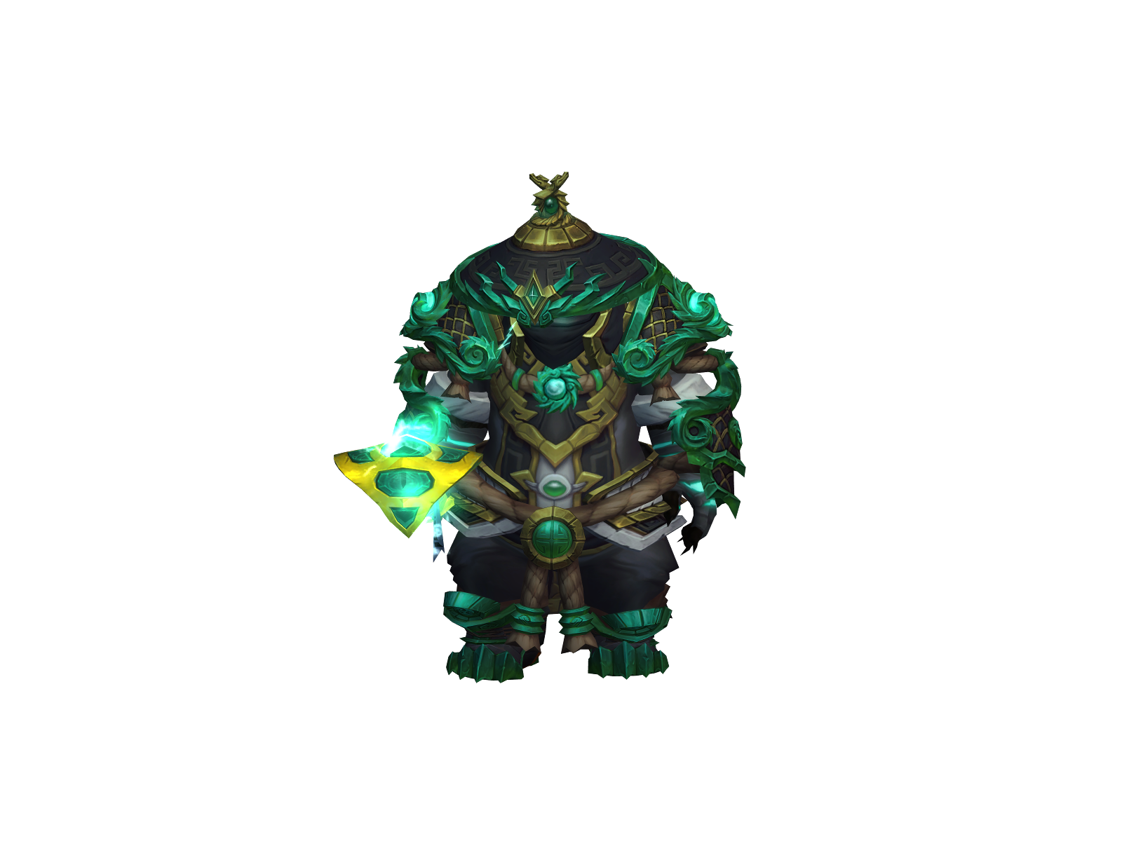 Pootie 3D character render