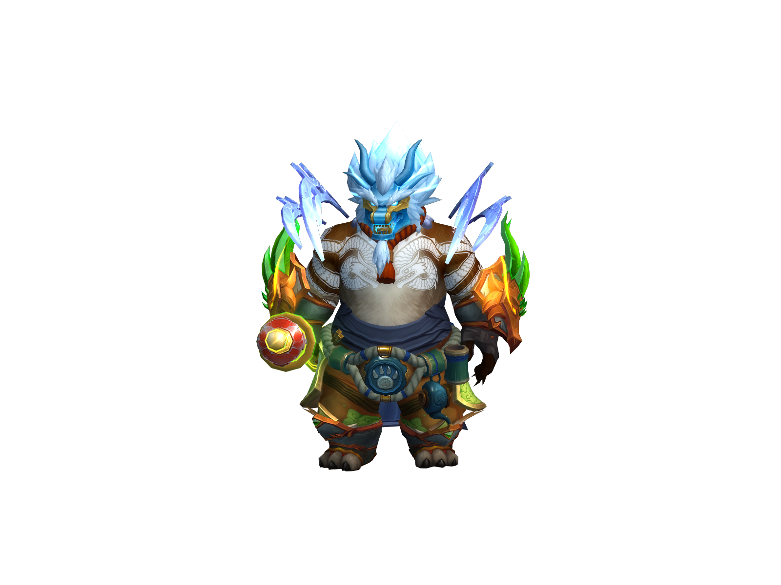 Ongusu 3D character render