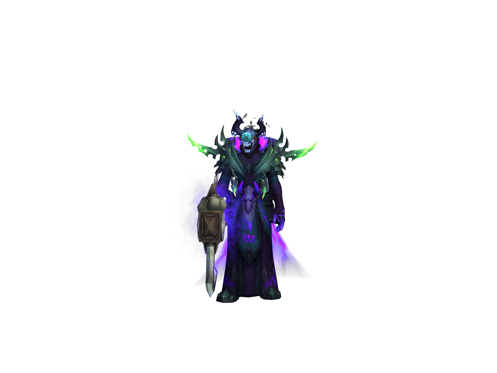 Mortician 3D character render