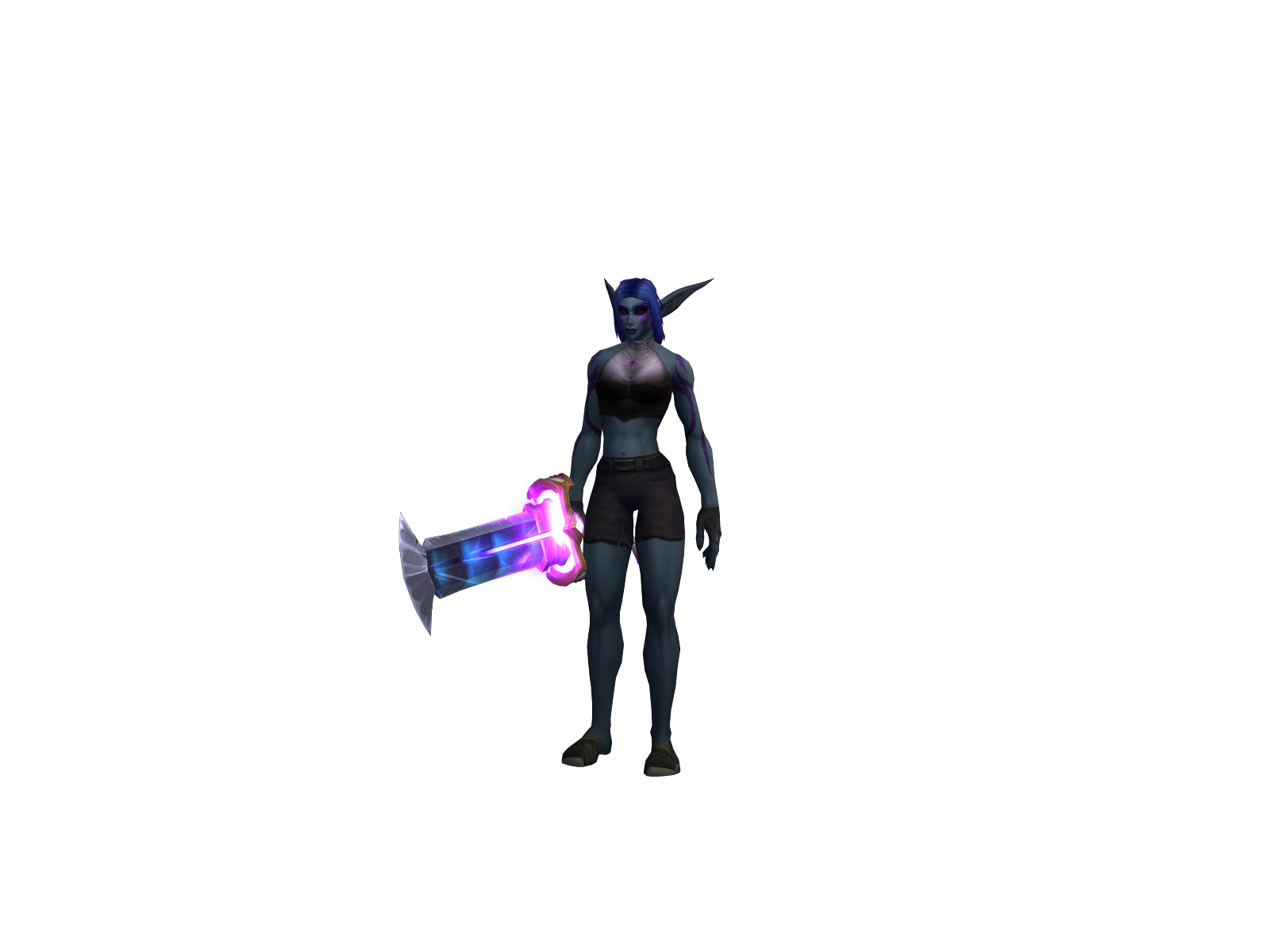 Mint 3D character render