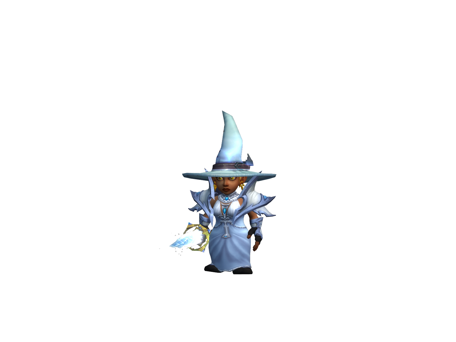 Pestie 3D character render