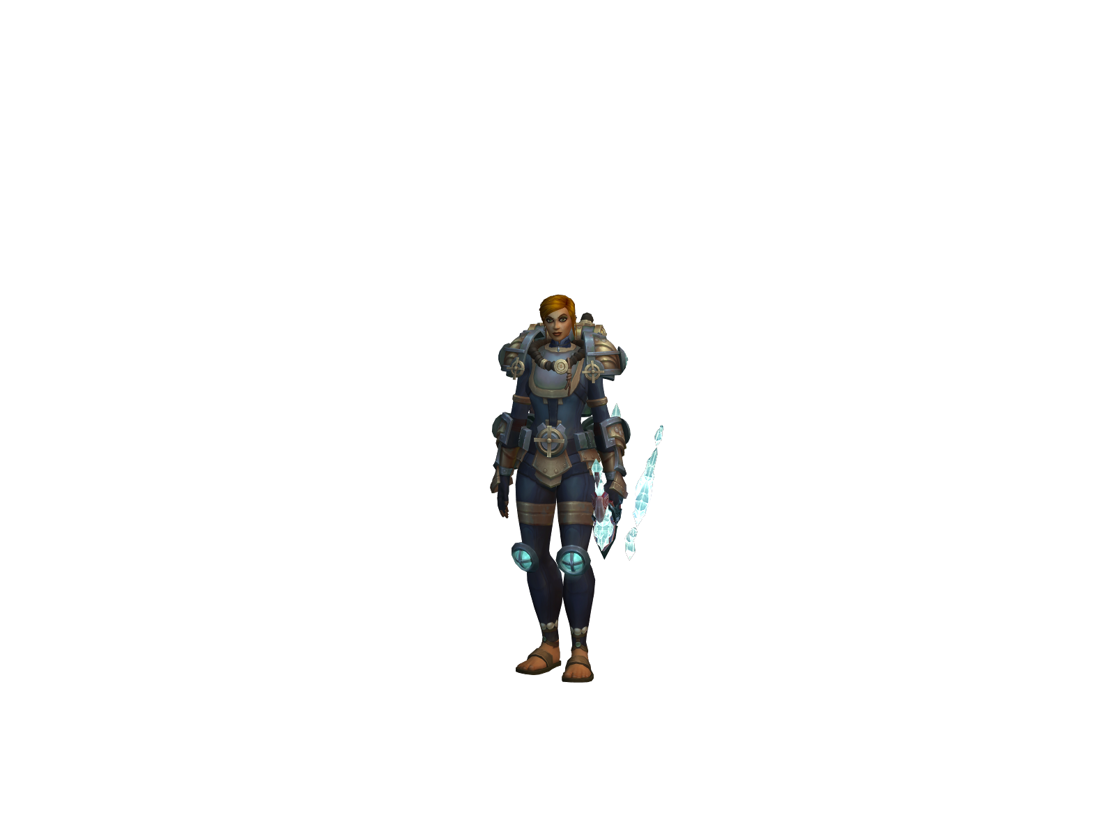 Reeses 3D character render