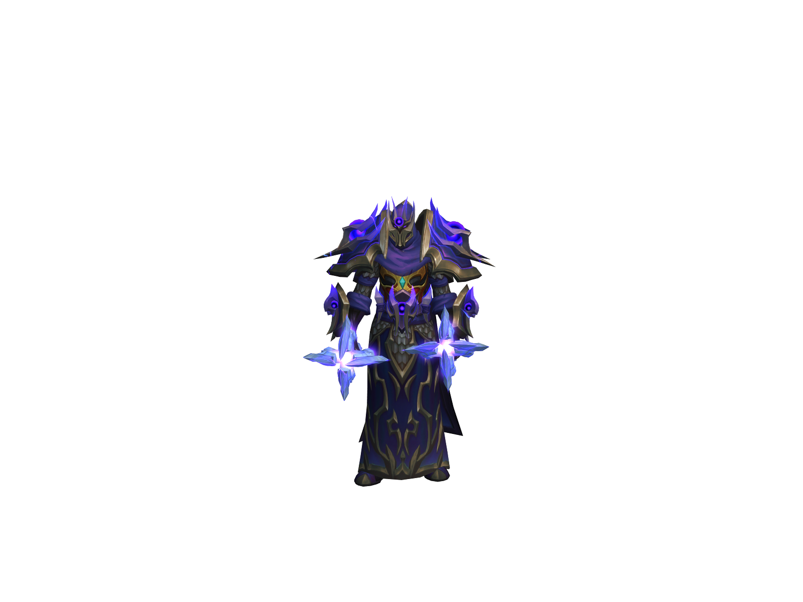 Fractals 3D character render