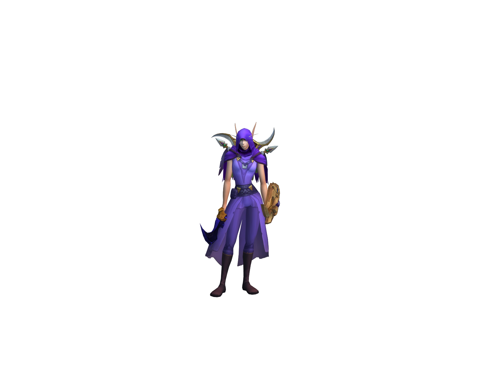 Sac 3D character render