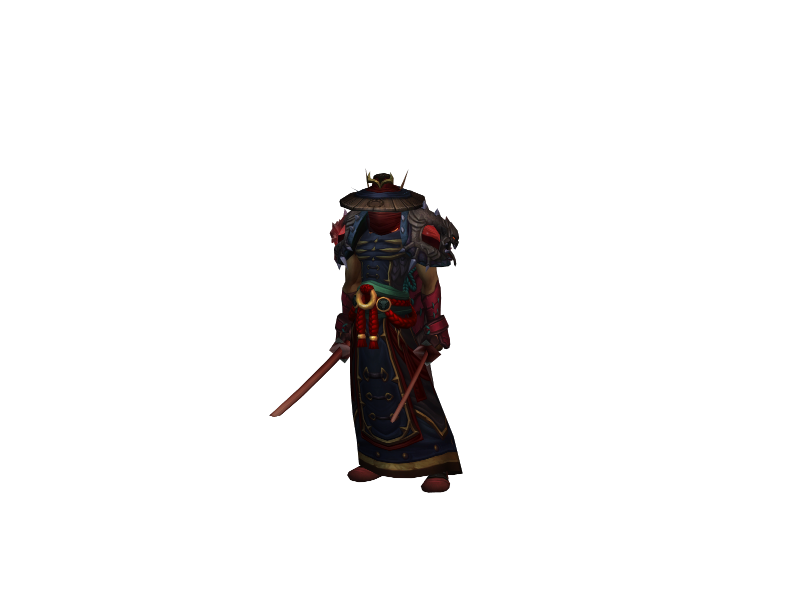 Calcara 3D character render