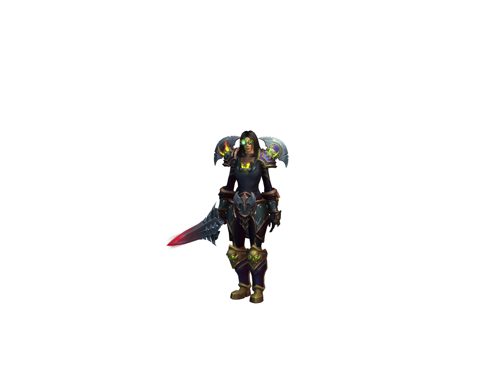 Rend 3D character render