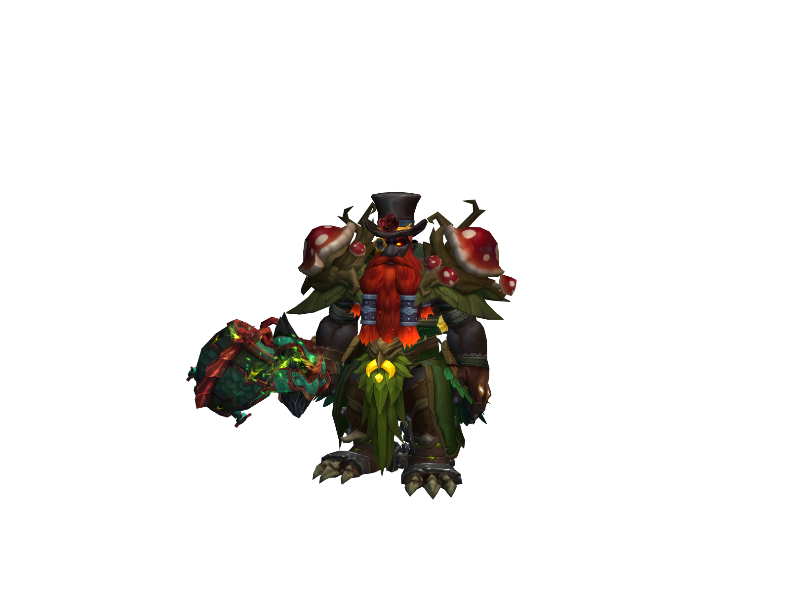 Ipdookpunch 3D character render