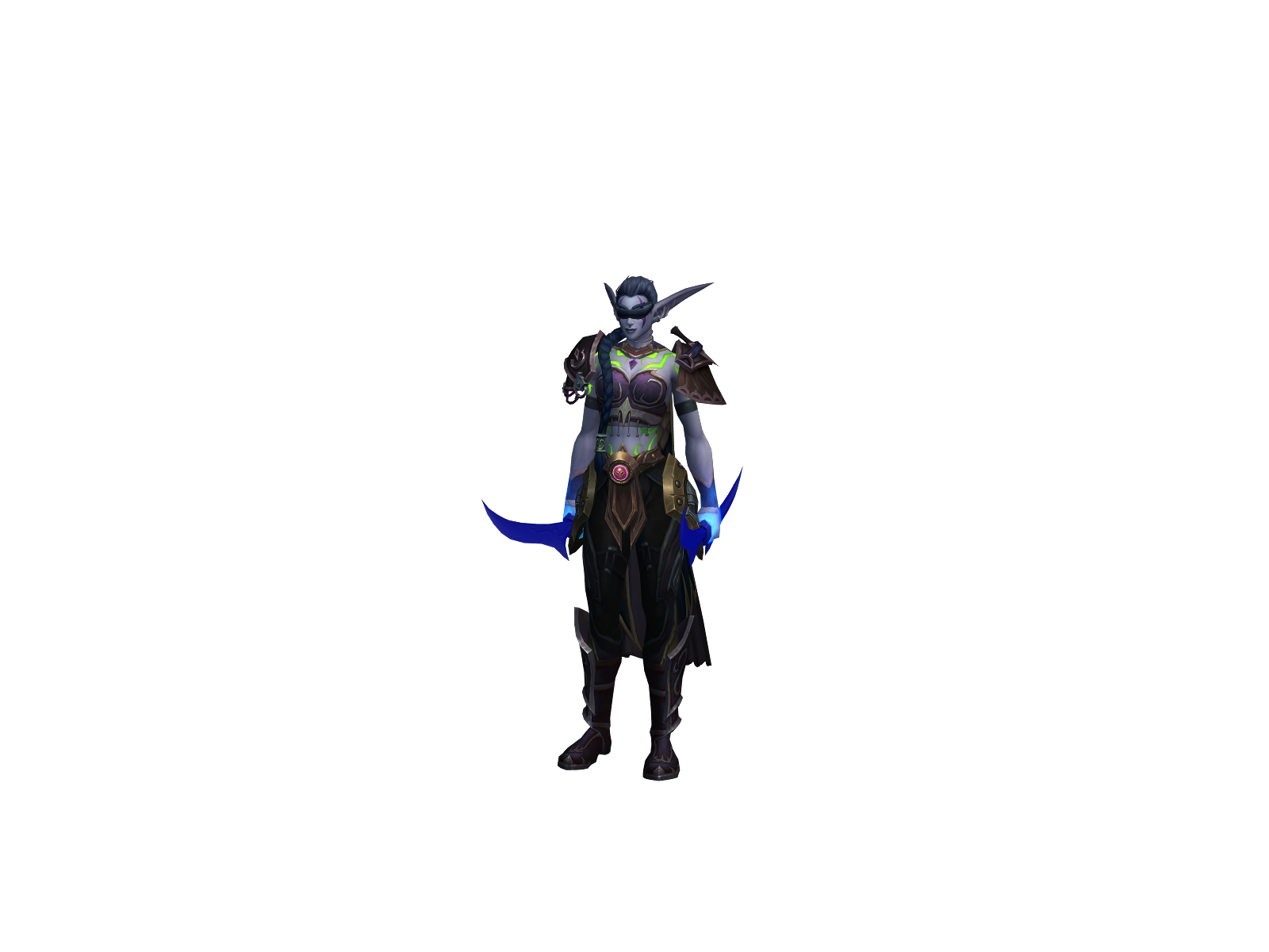 Wraeth 3D character render