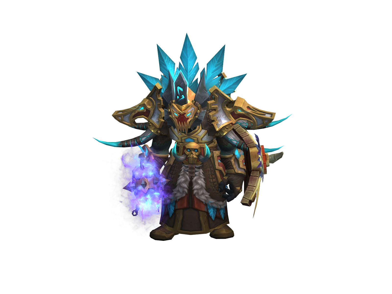 Lowbåttery 3D character render