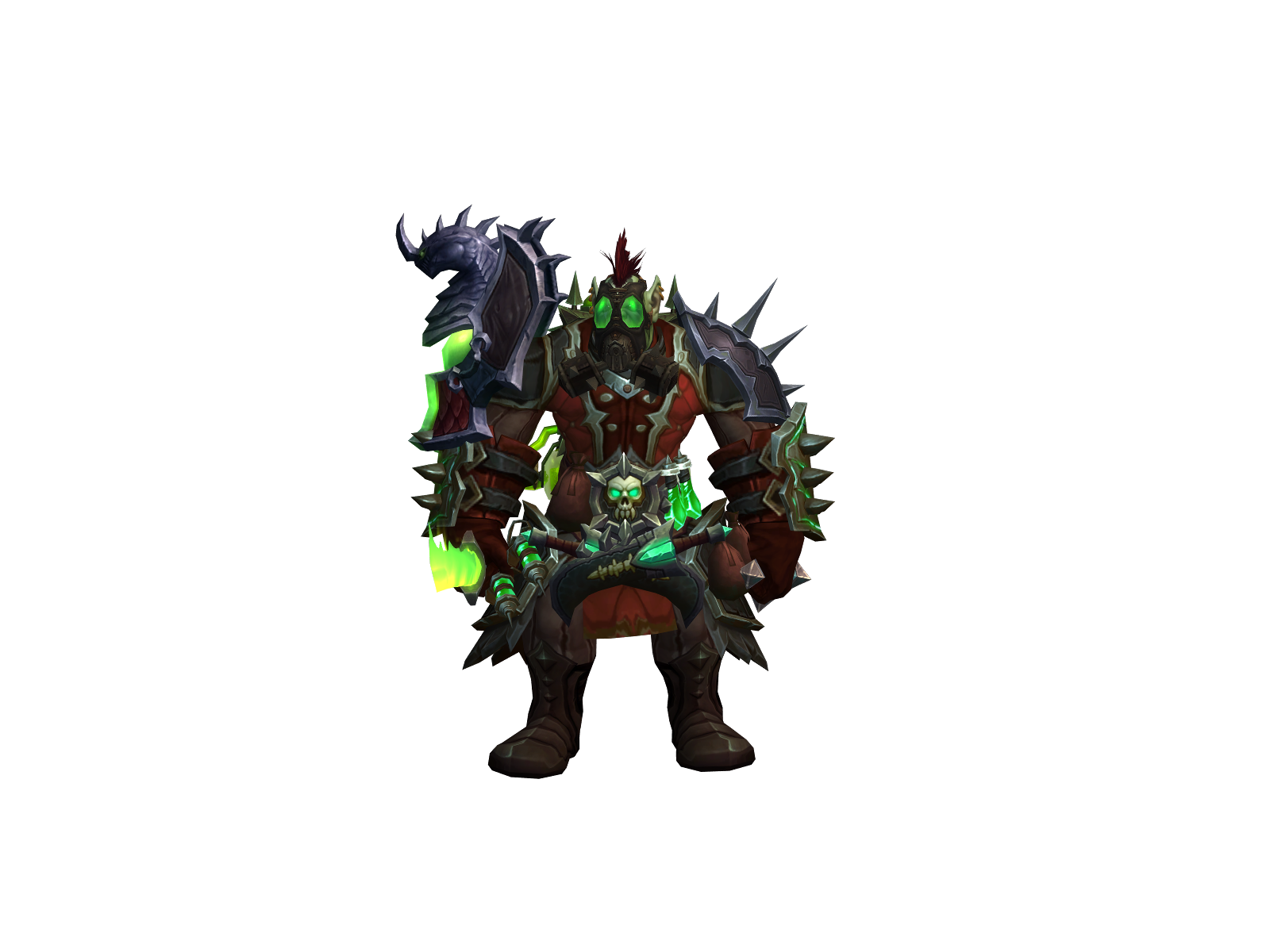 Xúl 3D character render