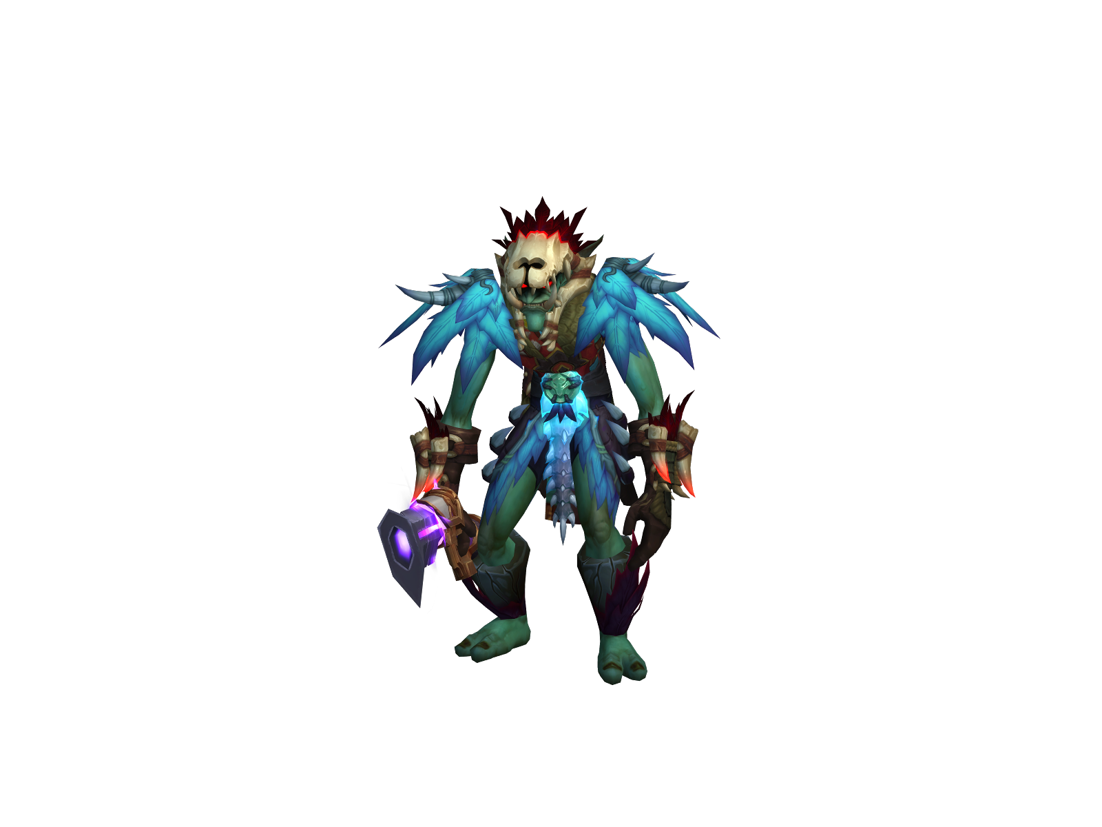 Gryphono 3D character render