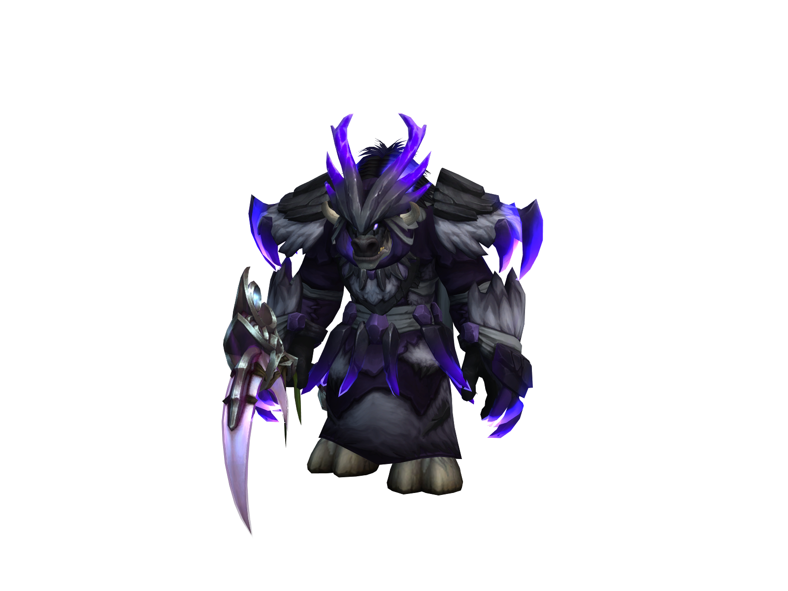 Curze 3D character render