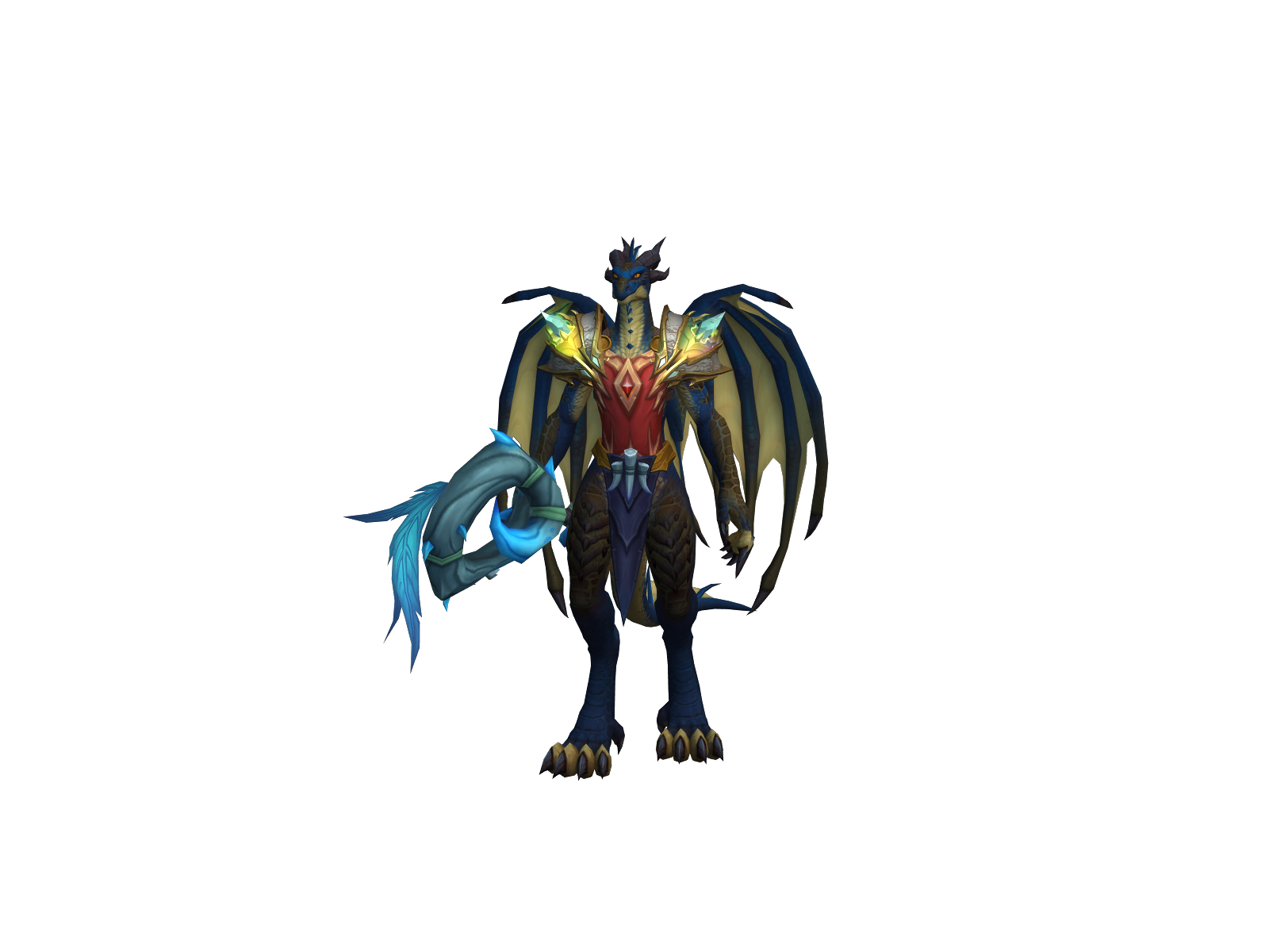 Goldengroyp 3D character render