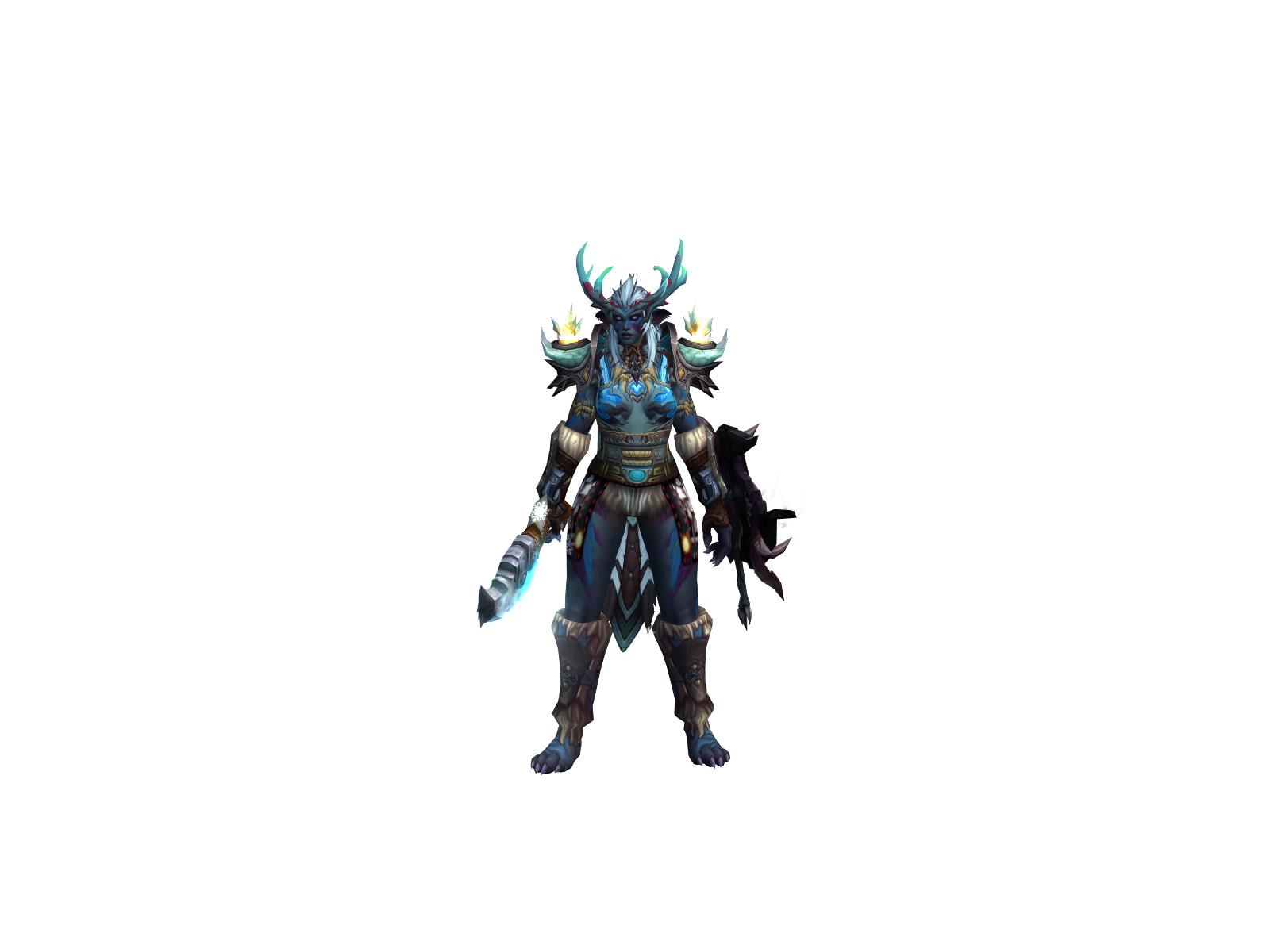 Tinfoiltotem 3D character render