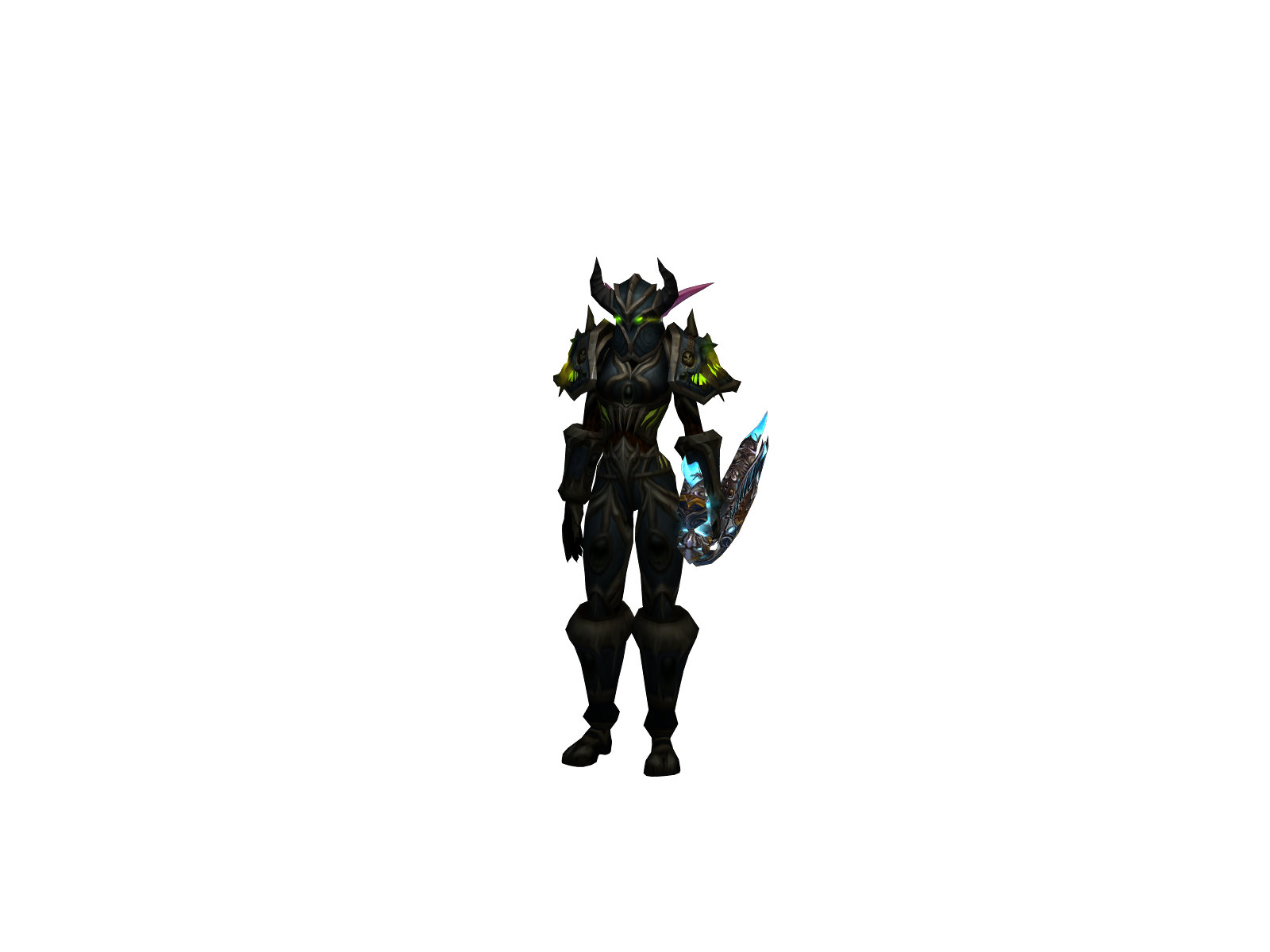 Miev 3D character render