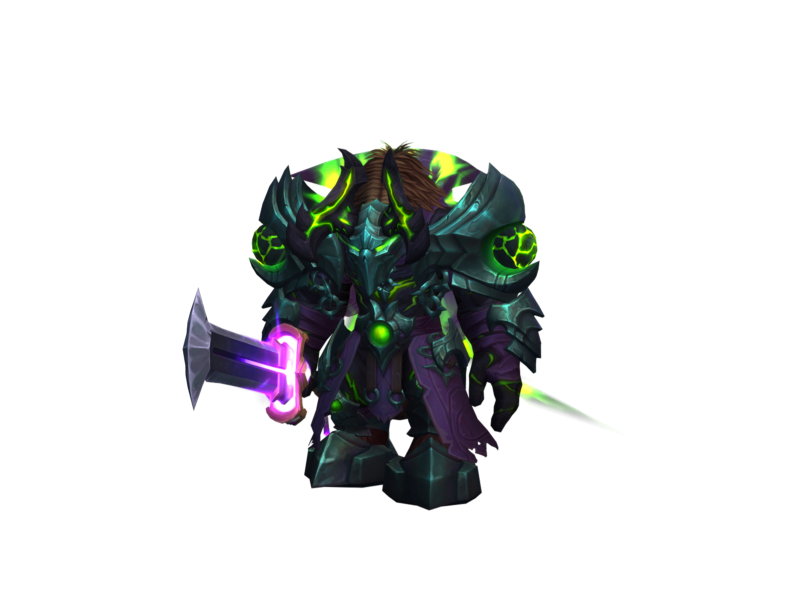 Huron 3D character render
