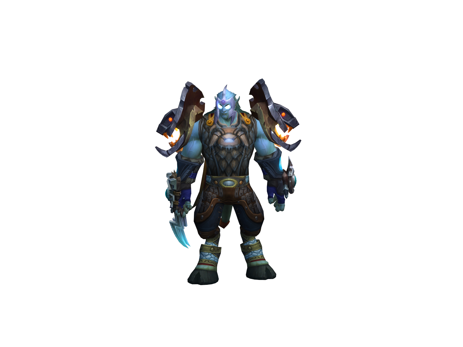 Tengentoppa 3D character render