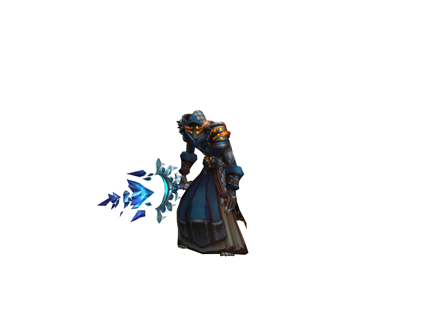 Zedder 3D character render
