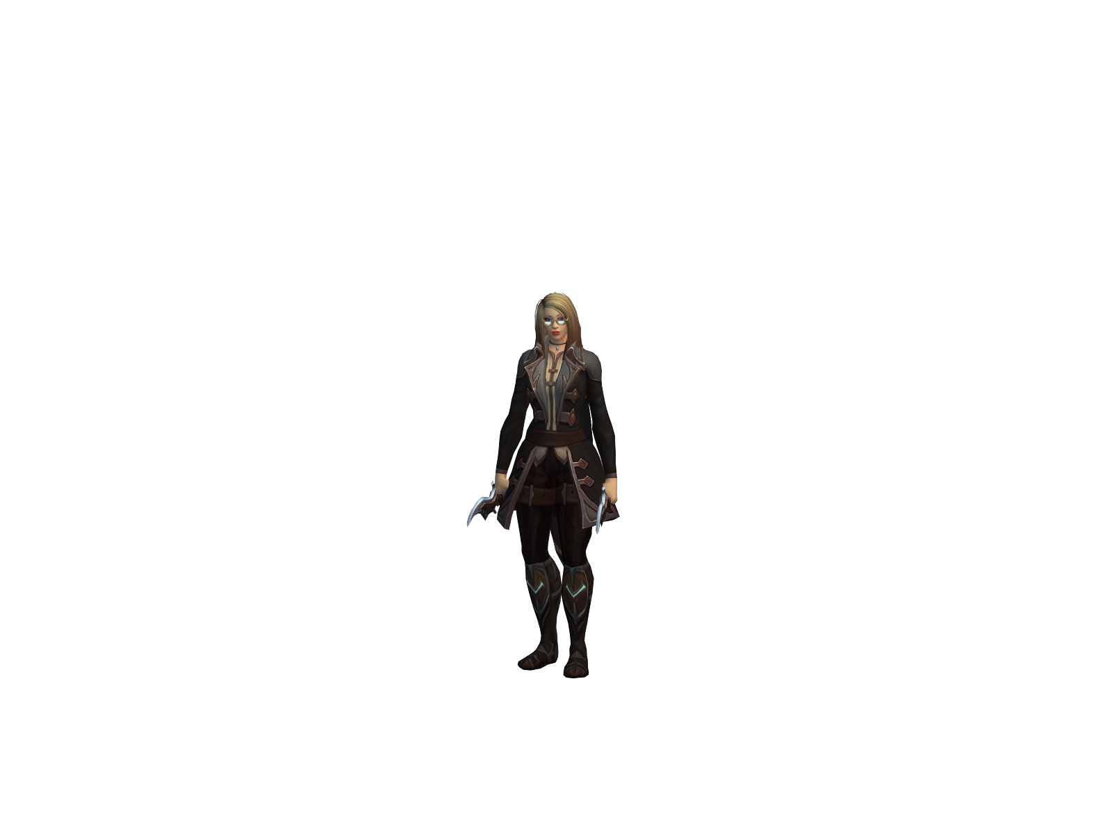 Nyxia 3D character render
