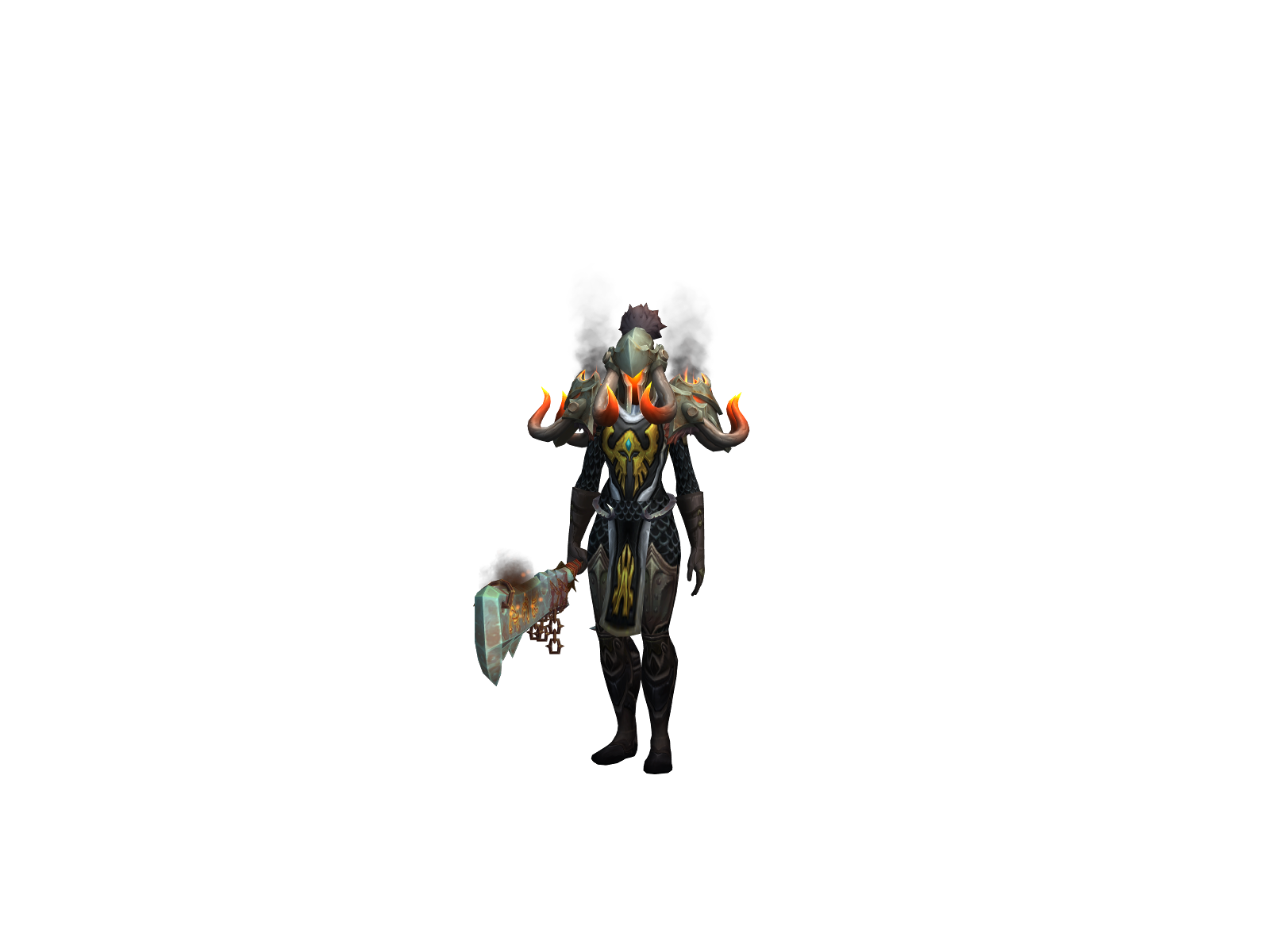 Setup 3D character render