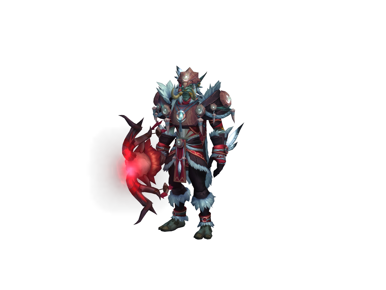 Pachato 3D character render