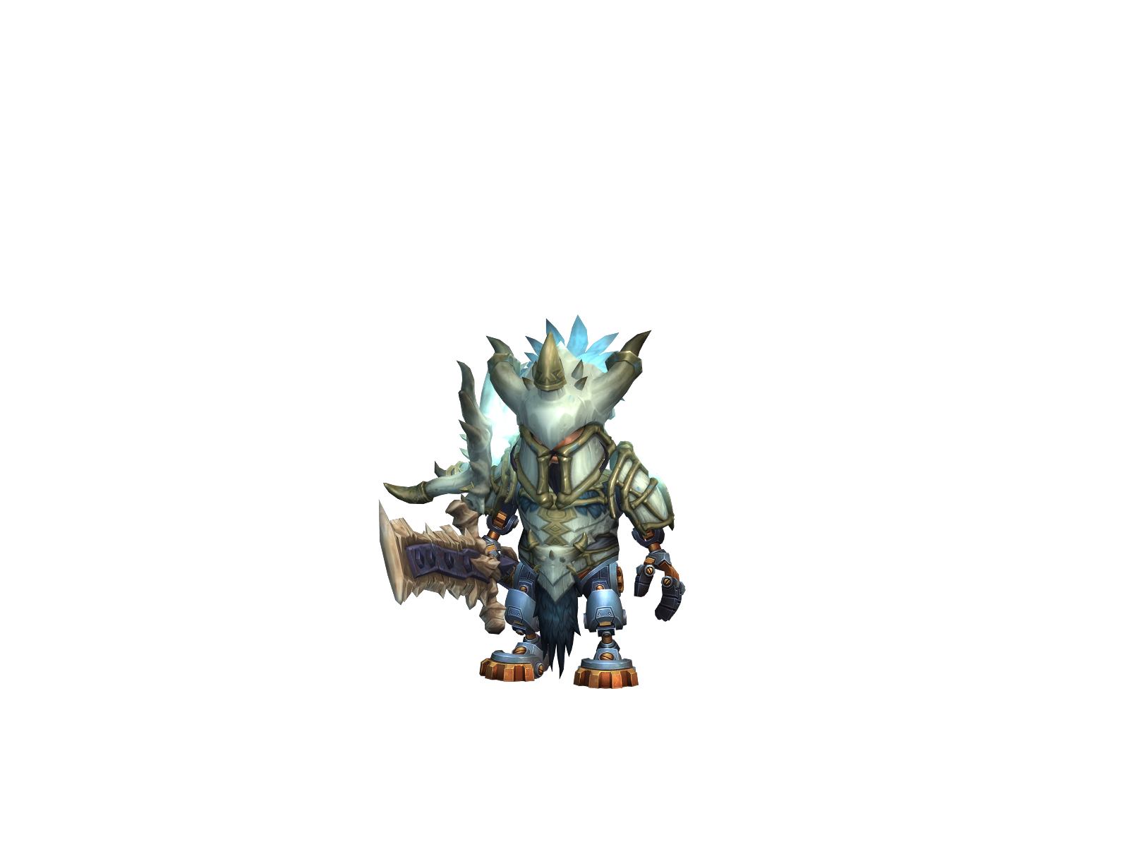 Kronoz 3D character render