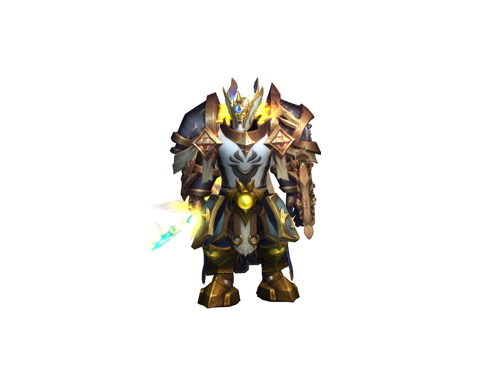 Melchizedekk 3D character render