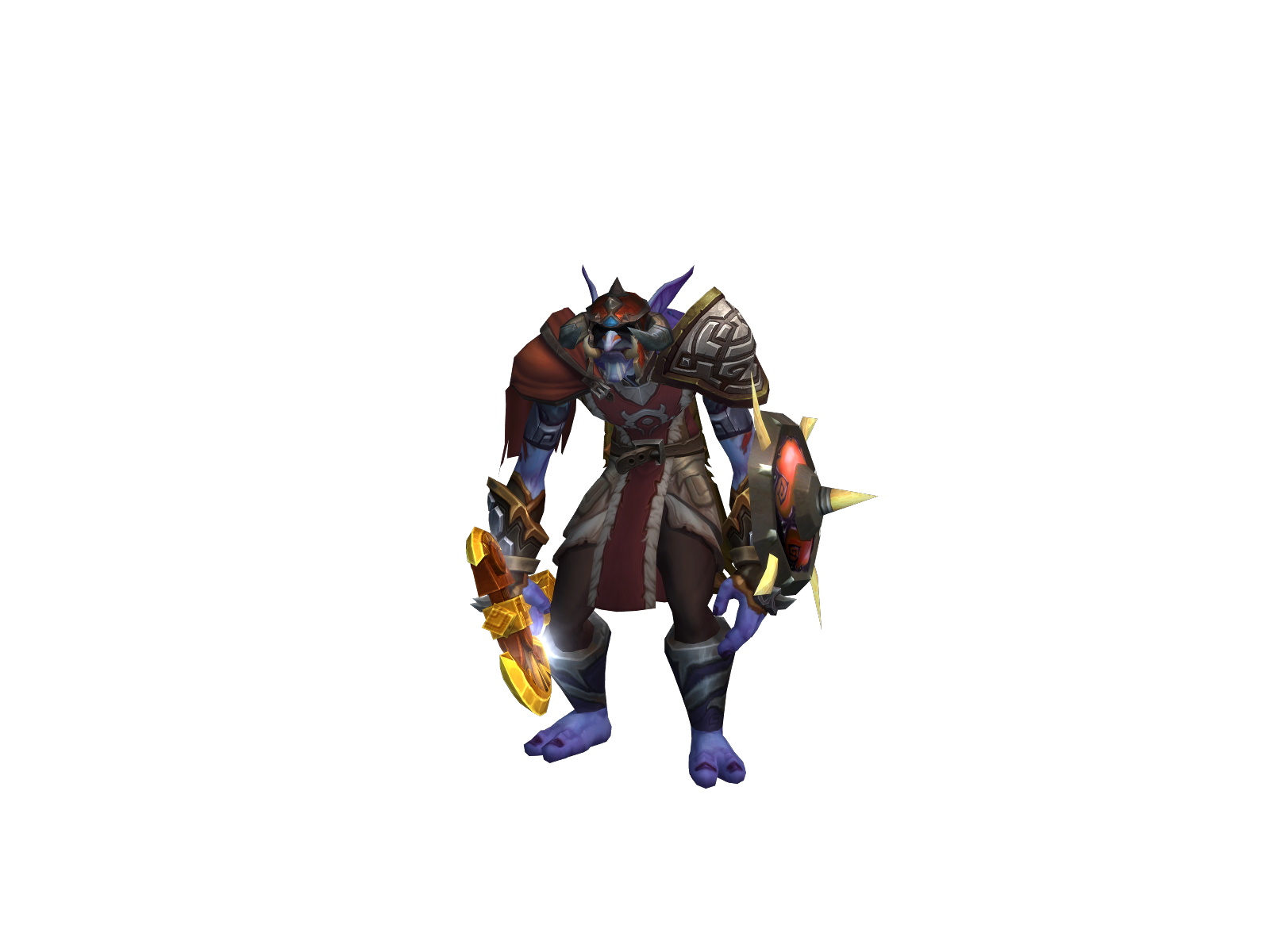 Corntrollio 3D character render