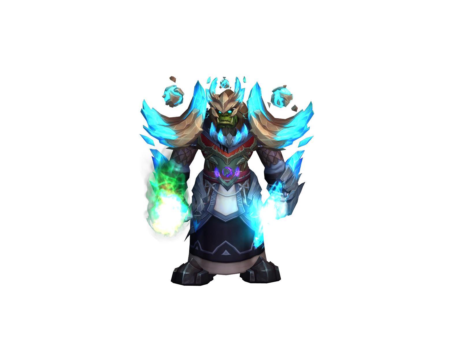 Zeus 3D character render