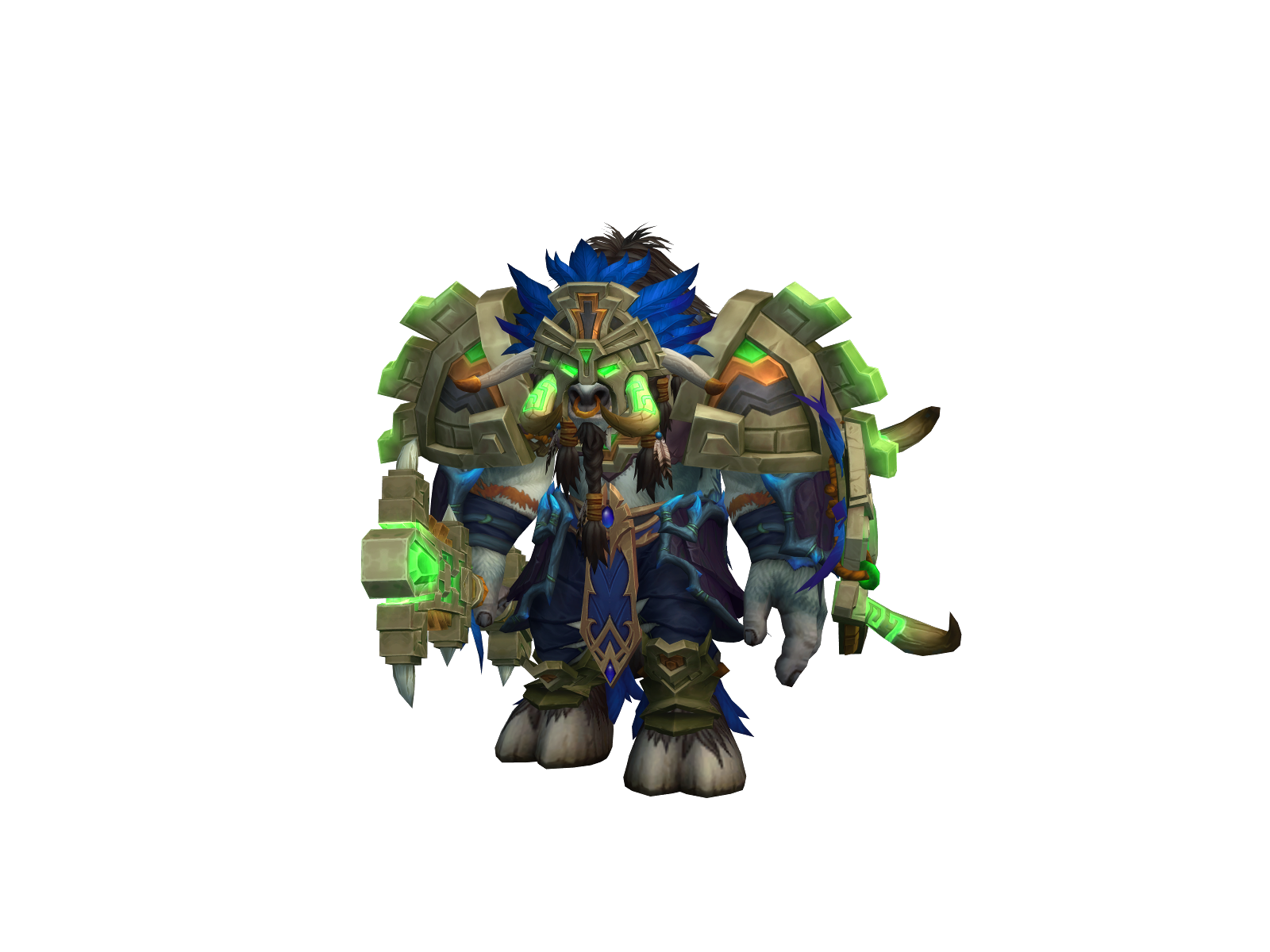 Enuug 3D character render