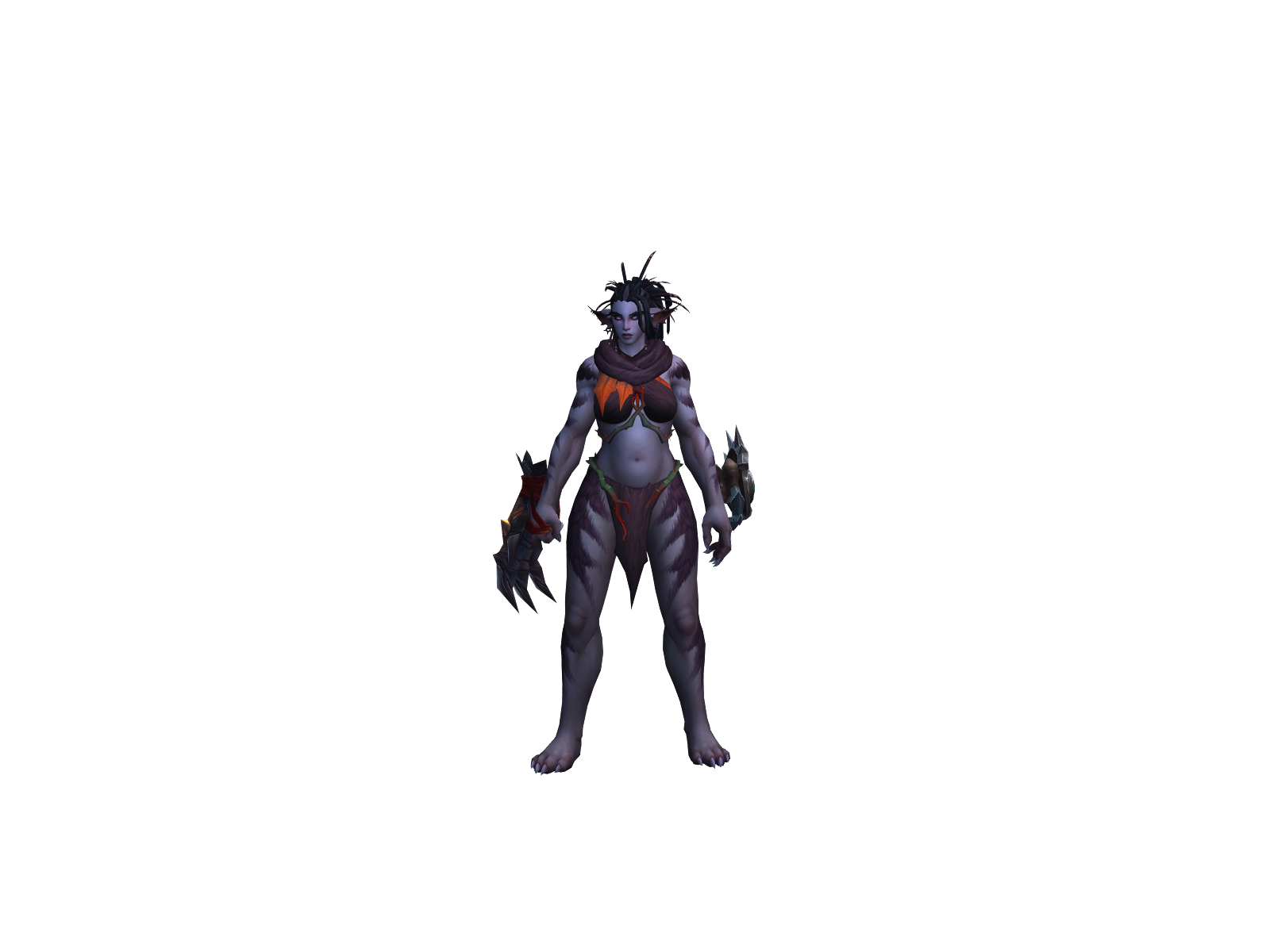 Milotic 3D character render