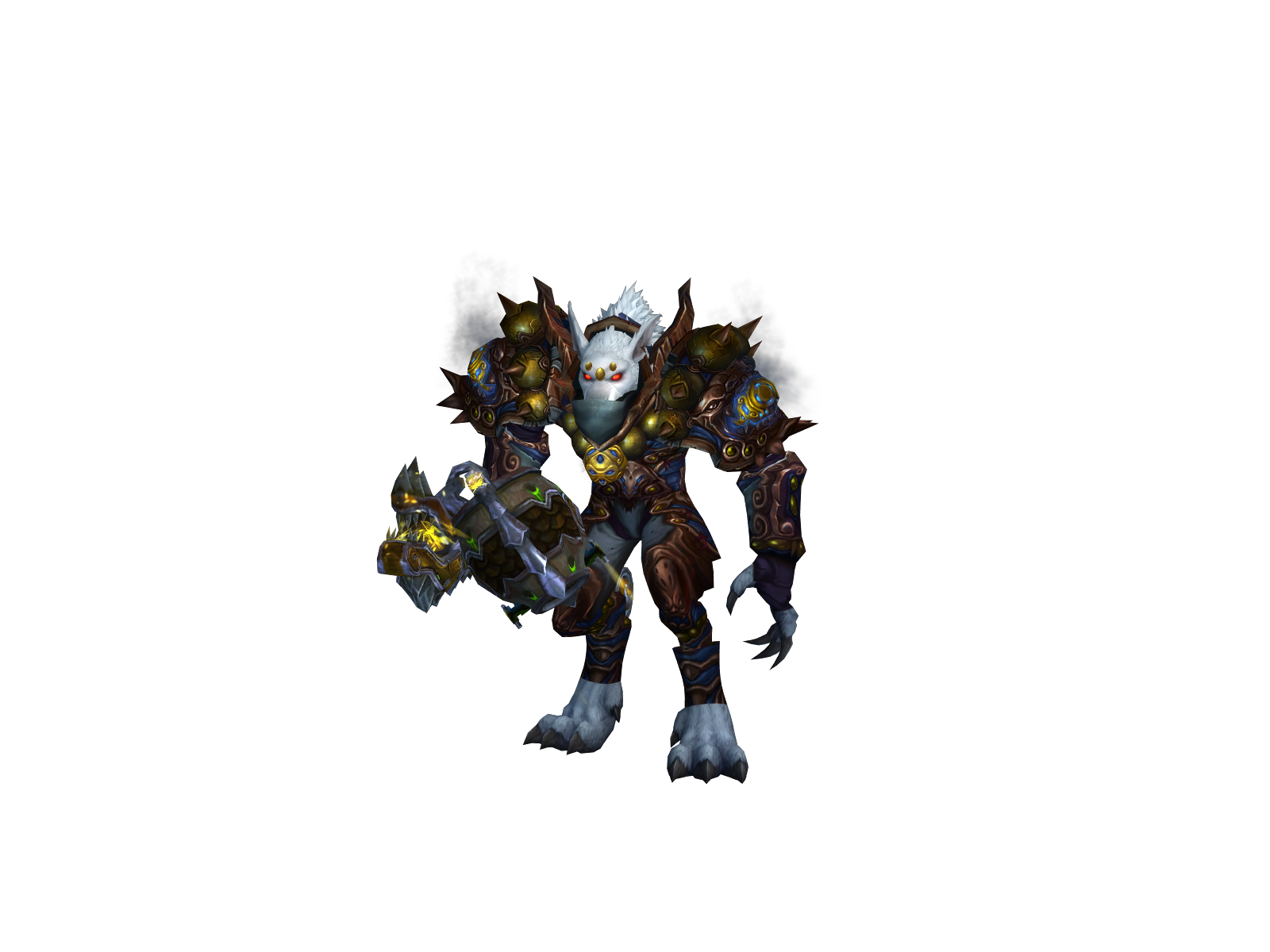 Alphafists 3D character render