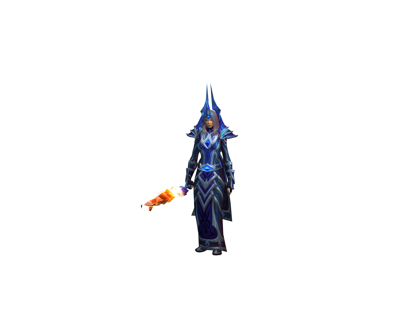 Shattered 3D character render