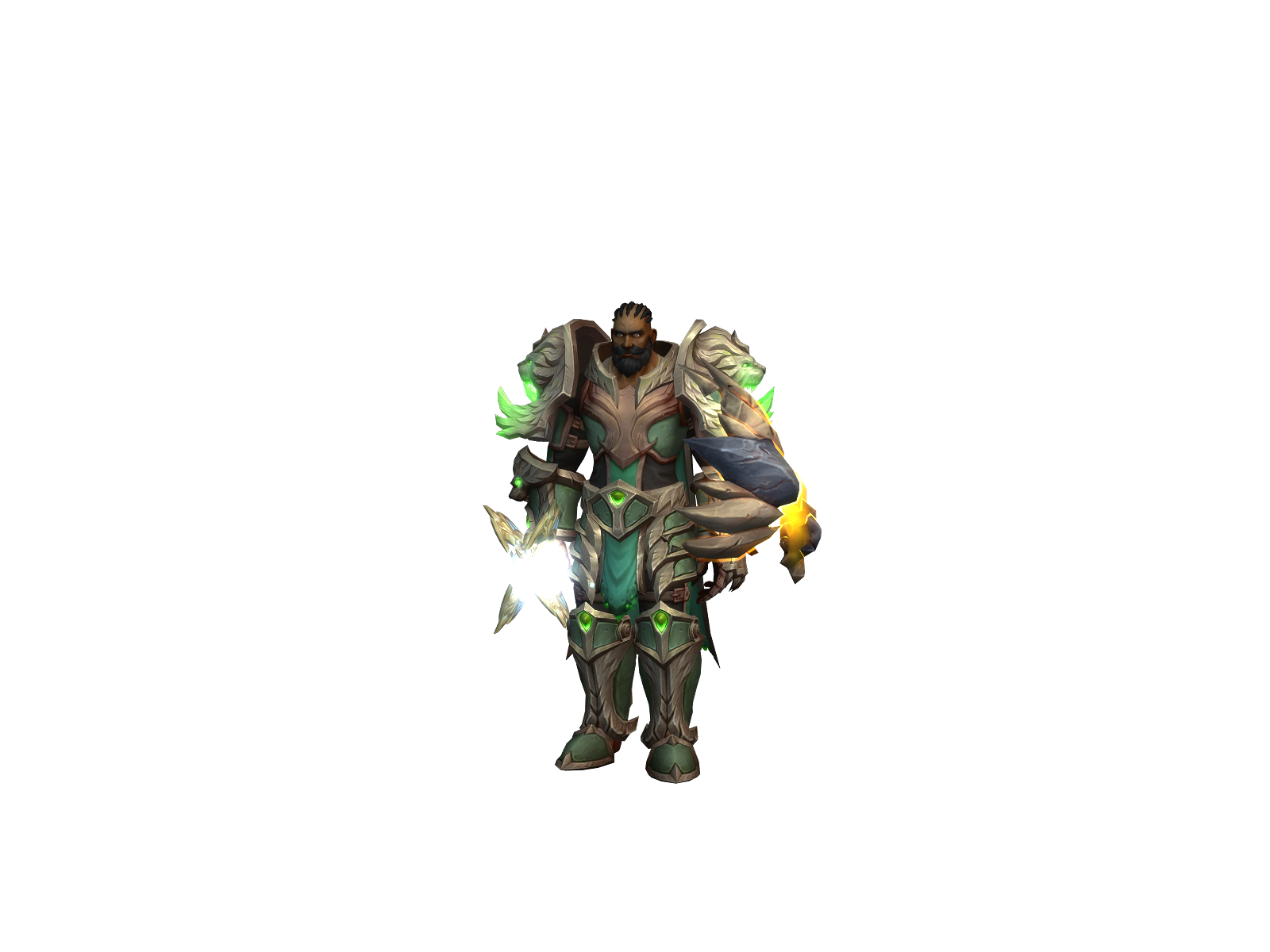 Bastian 3D character render