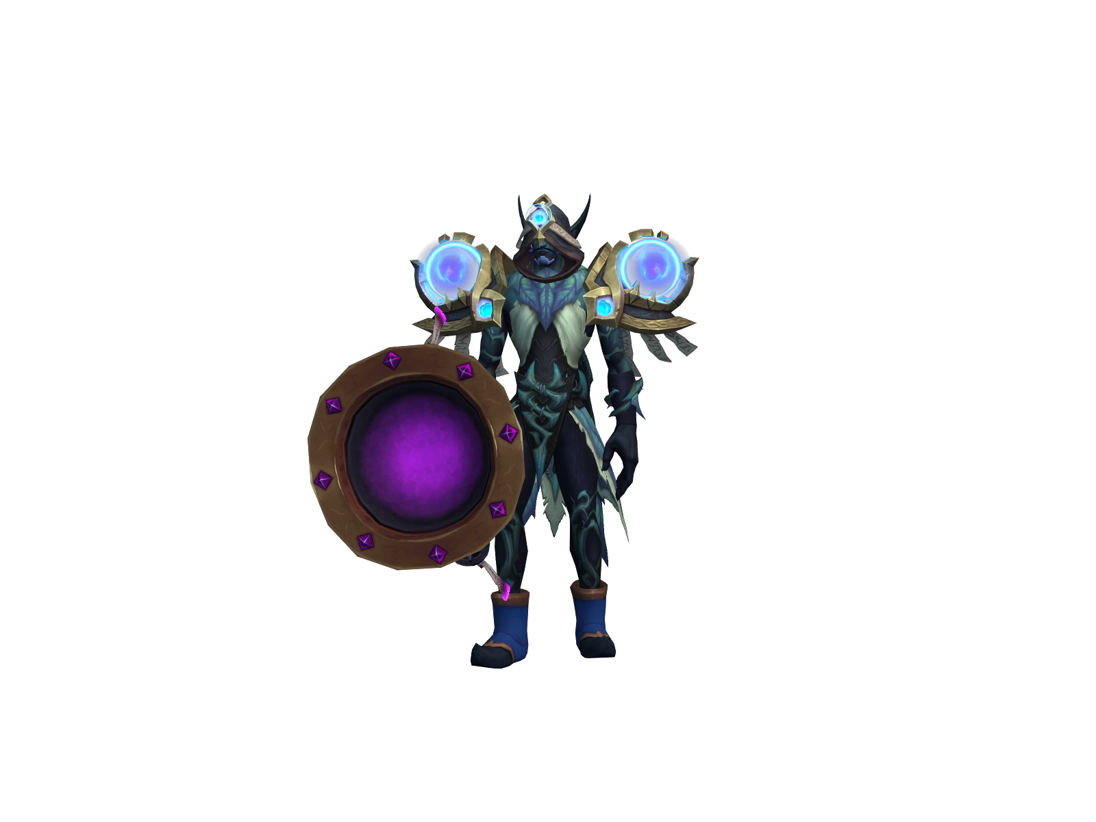 Kushburner 3D character render