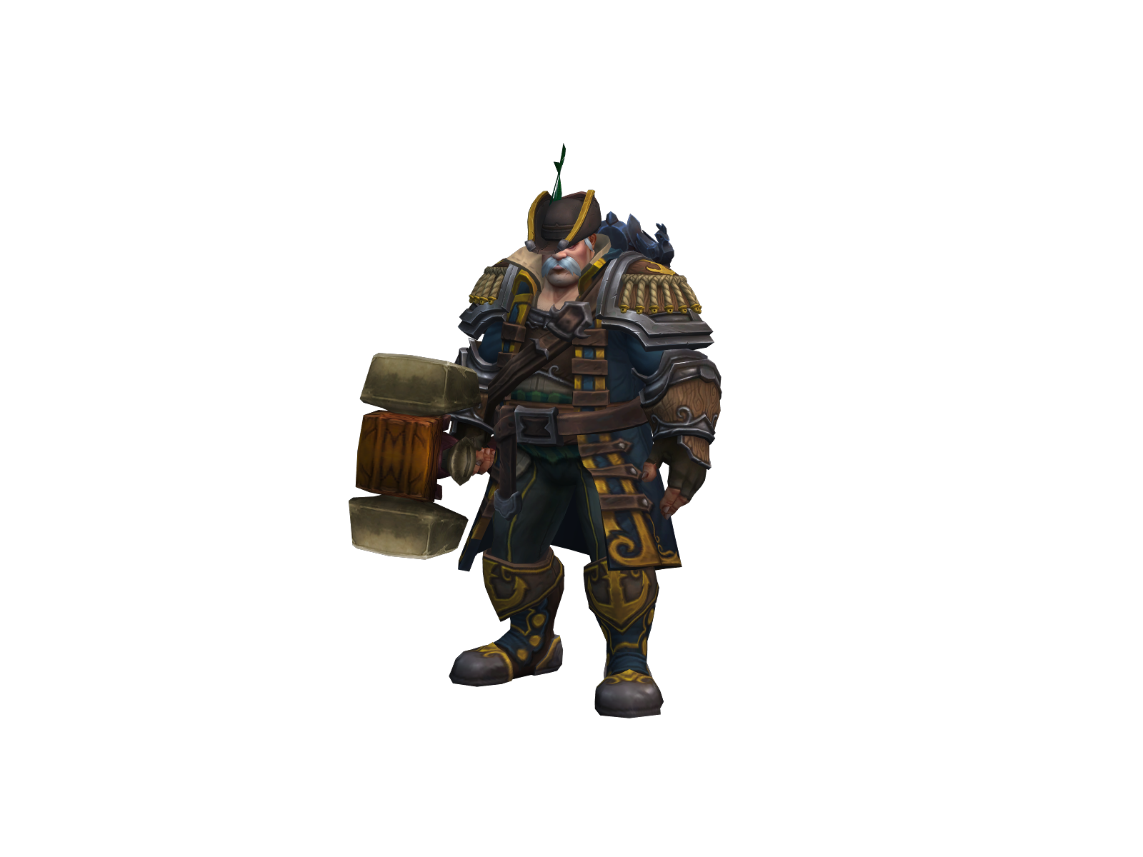 Bishopwow 3D character render