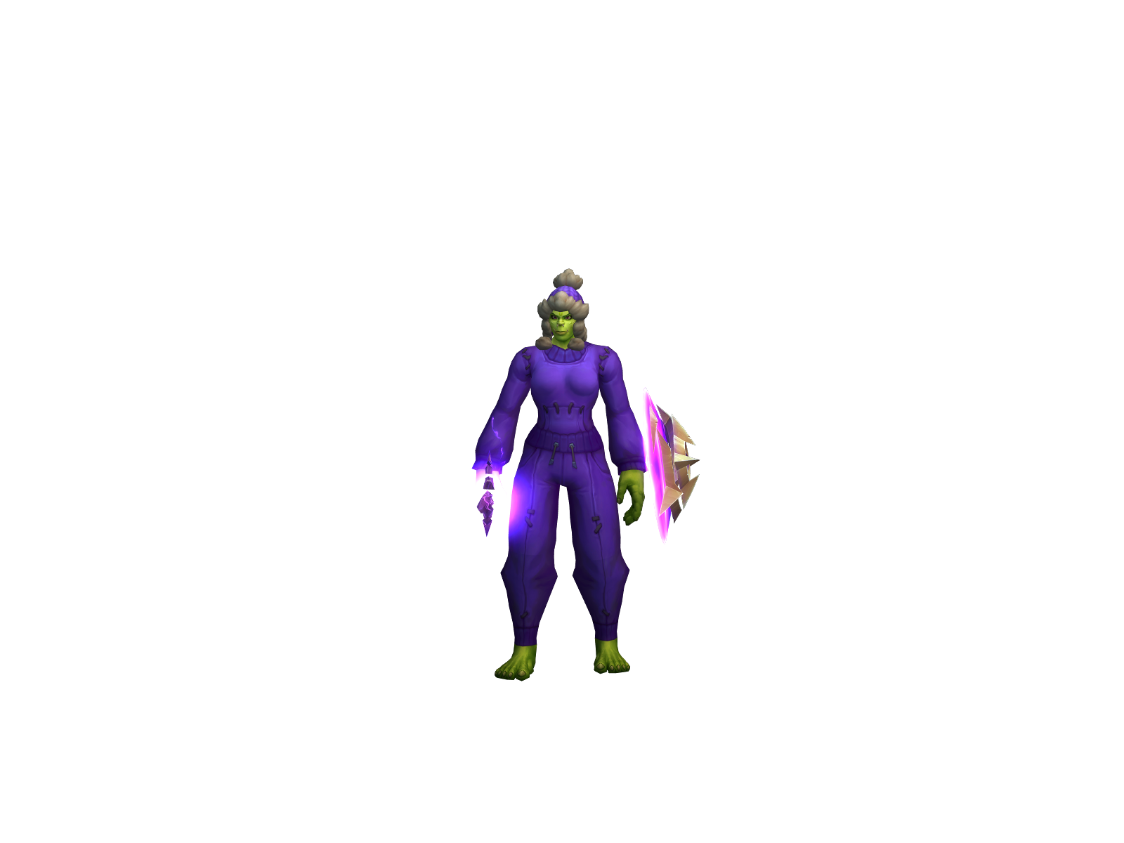 Shygon 3D character render