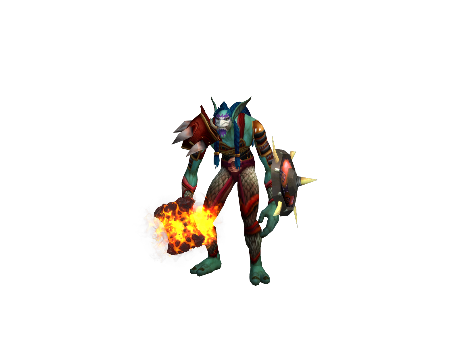 Letn 3D character render