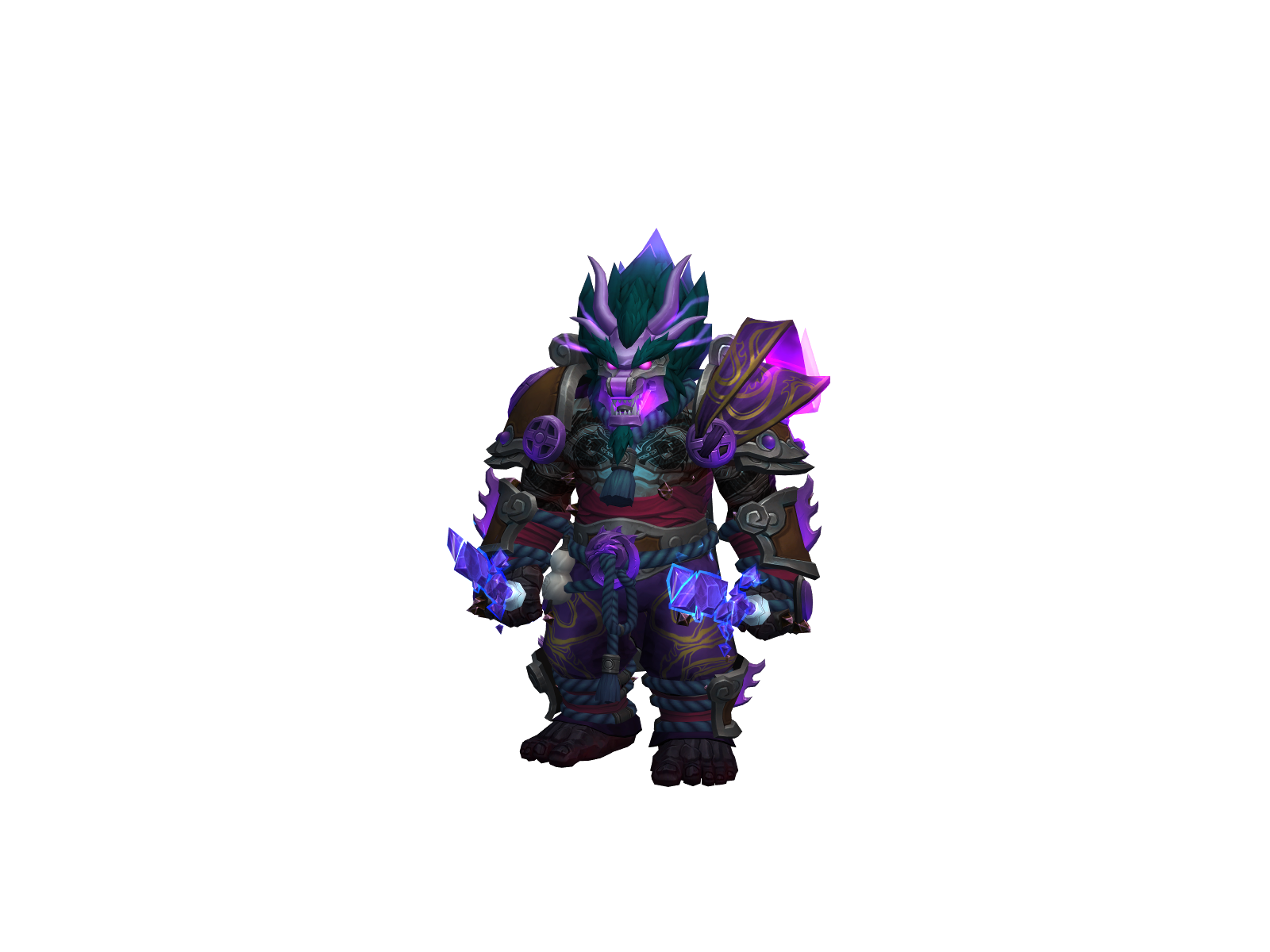 Sedimentary 3D character render